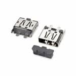 Vertical Displayport connector 20 Pin SMT H=15mm