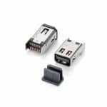 20 Pin Mini DisplayPort Receptacle Connector for High-Resolution Audio & Video Transmission