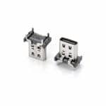 Vertical USB-C Connector 24 Pin SMT Straight – High-Reliability Type-C Receptacle for PCB