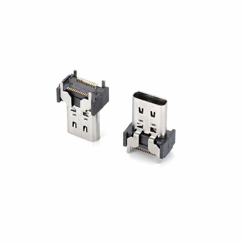 USB Type-C Receptacle 24p Vertical SMD type