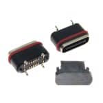 Type-C 16 Pin Connector Waterproof SMD Vertical for Compact Industrial & Smart Devices
