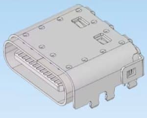 WATERPROOF TYPE-C FEMALE CONNECTOR