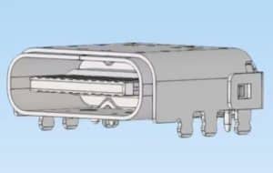 ELECTRONIC CONNECTOR USB TYPE C