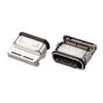 USB Type-C Waterproof Connector 24 Pin SMT Right Angle IP68 for Industrial & Outdoor Electronics