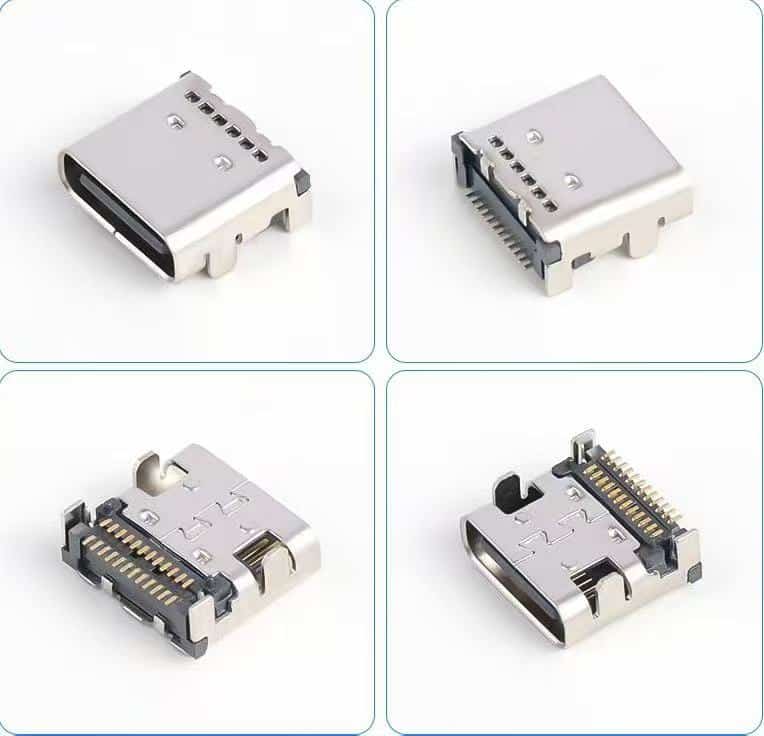 what's USB Type C Pinout definition(24P 16P/12P 6P) ?