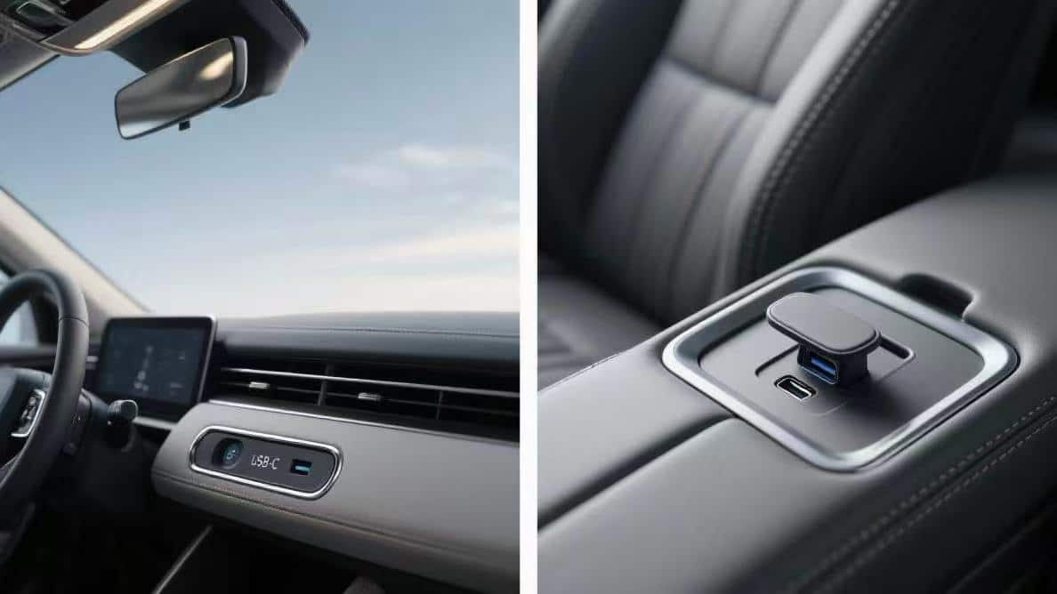 usb c connectors in Automotive
