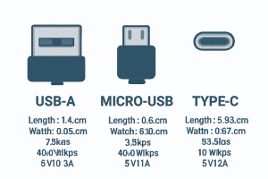 A Complete Guide to USB Connector Types: From A to C, and More