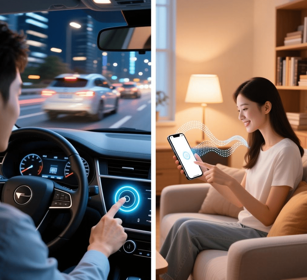 Automotive electronics tactile switch