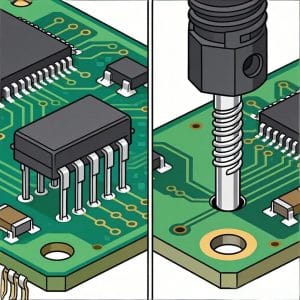 SMT vs Through-Hole Connectors
