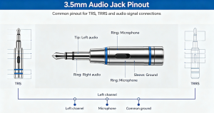 3.5mm audio jack pinout