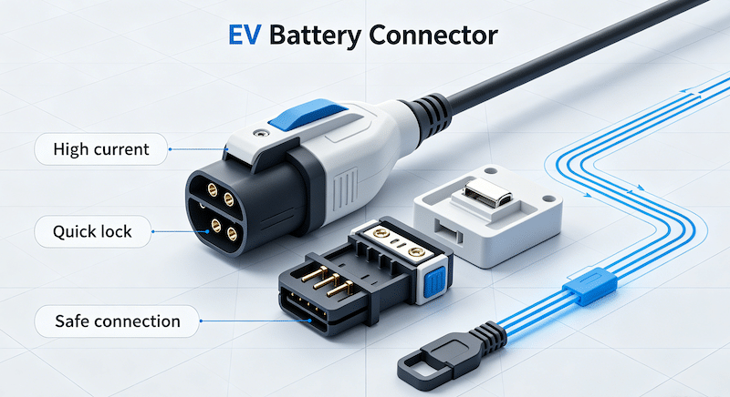 EV battery connector