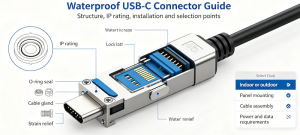 Waterproof USB-C Connector Guide