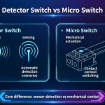 Detector Switch vs Micro Switch: What’s the Difference?