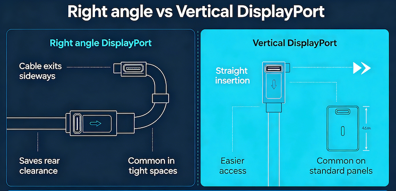 Right Angle vs Vertical DisplayPort Connector: Complete PCB Design Guide