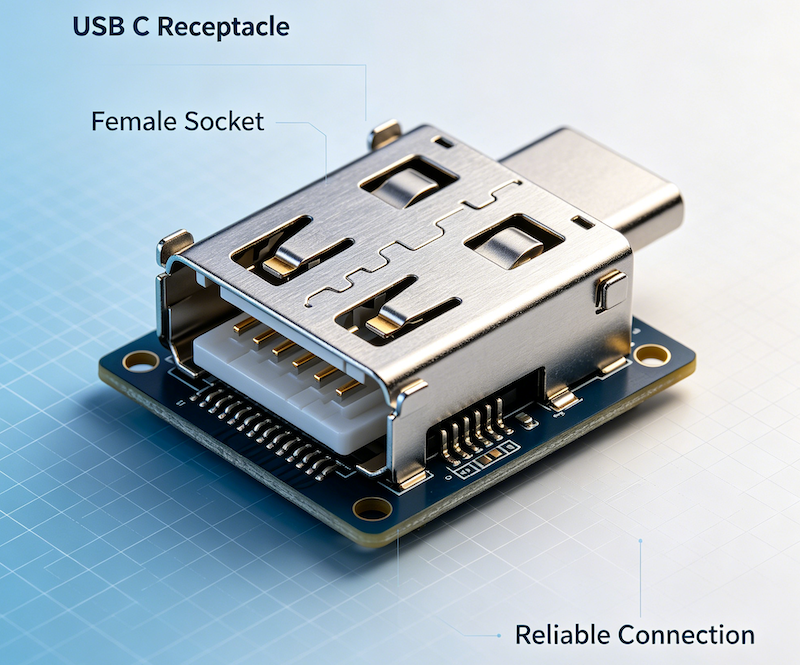 USB C Receptacle
