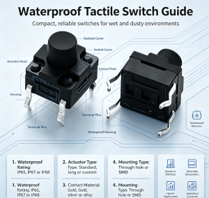 The Ultimate Waterproof Tactical Switch Guide: Master IP67, Types & Flawless Selection