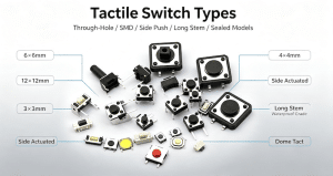 tactile switch types
